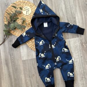 Softshelloverall gefüttert | mit eigenen Stoff Auswahl