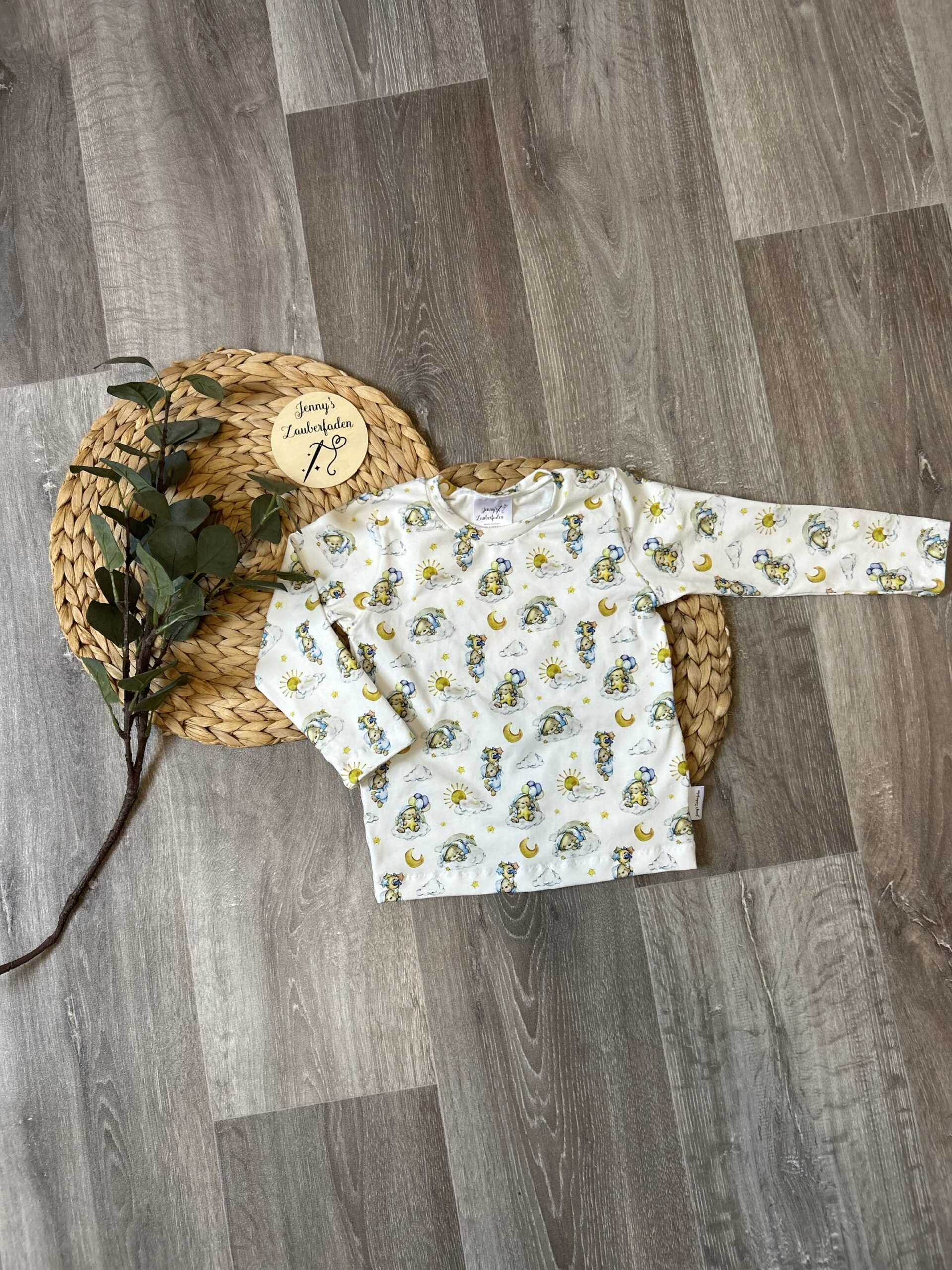 Langarmshirt | mit eigenen Weihnachts Stoff Auswahl – Bild 3