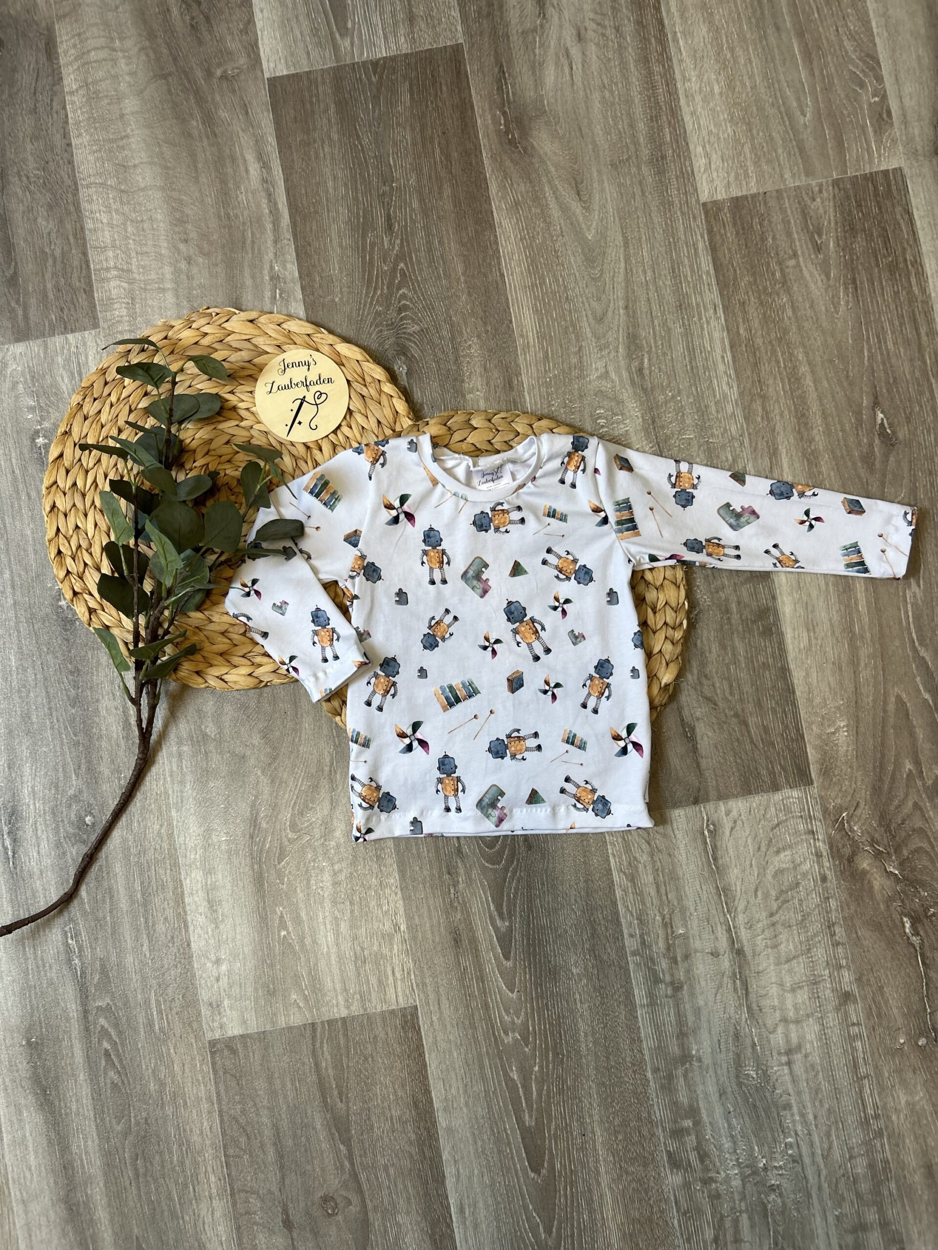 Langarmshirt | mit eigenen Weihnachts Stoff Auswahl – Bild 2