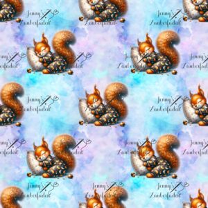 Schlafendes Eichhörnchen