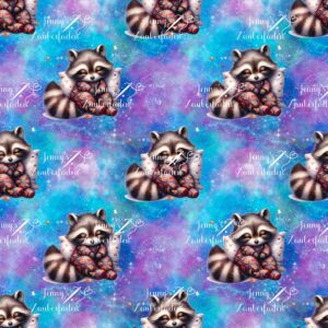 Schlafende Waschbären