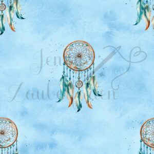 Traumfänger in Blau