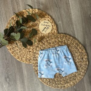 Kurze Hose „Delfintraum“ – Größe 62/68