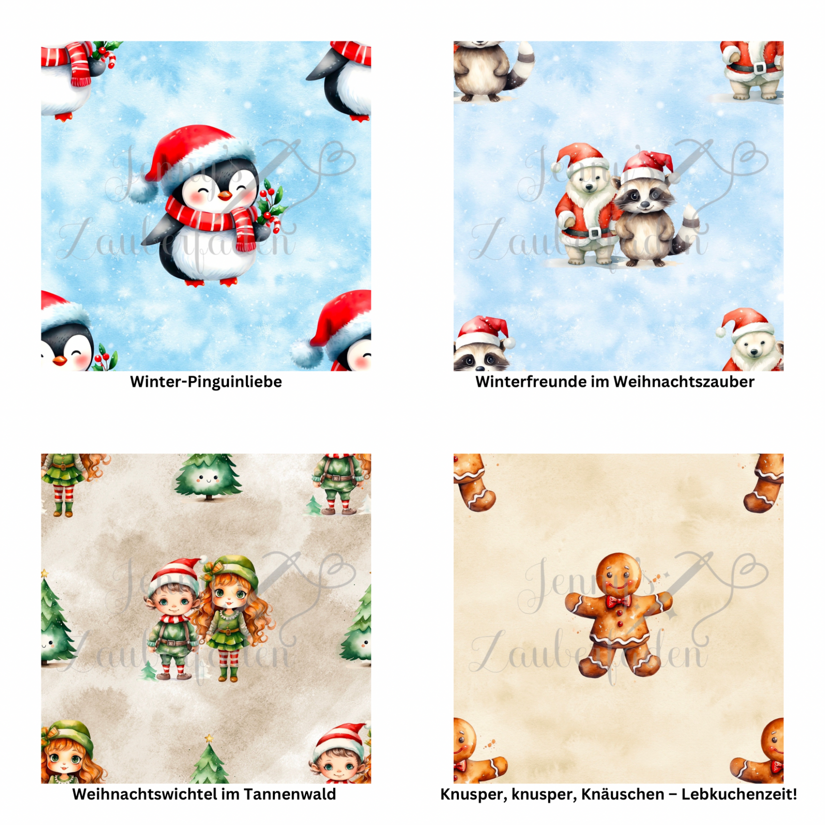 Girly-Sweater | mit eigenen Weihnachts Stoff Auswahl – Bild 9