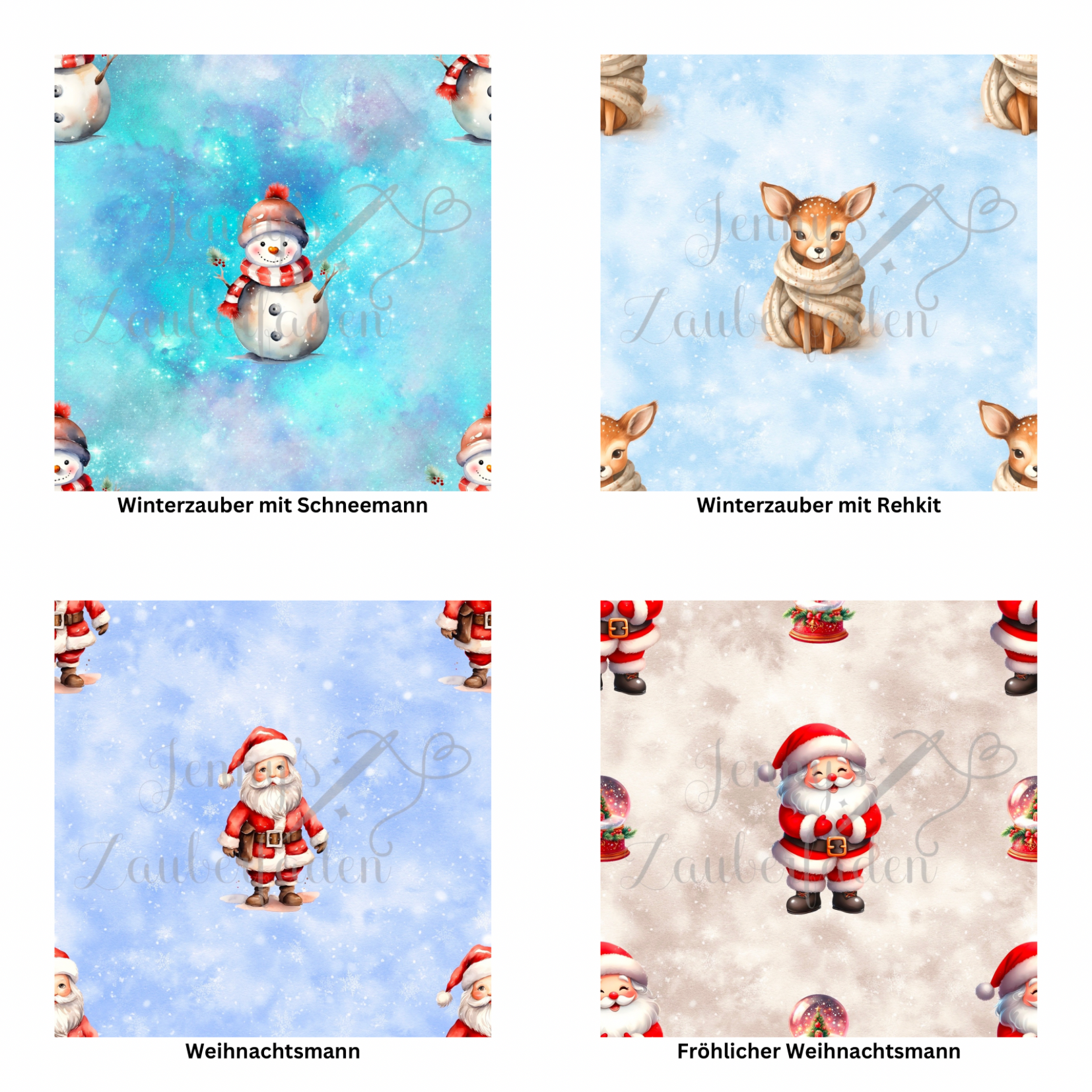 Girly-Sweater | mit eigenen Weihnachts Stoff Auswahl – Bild 10