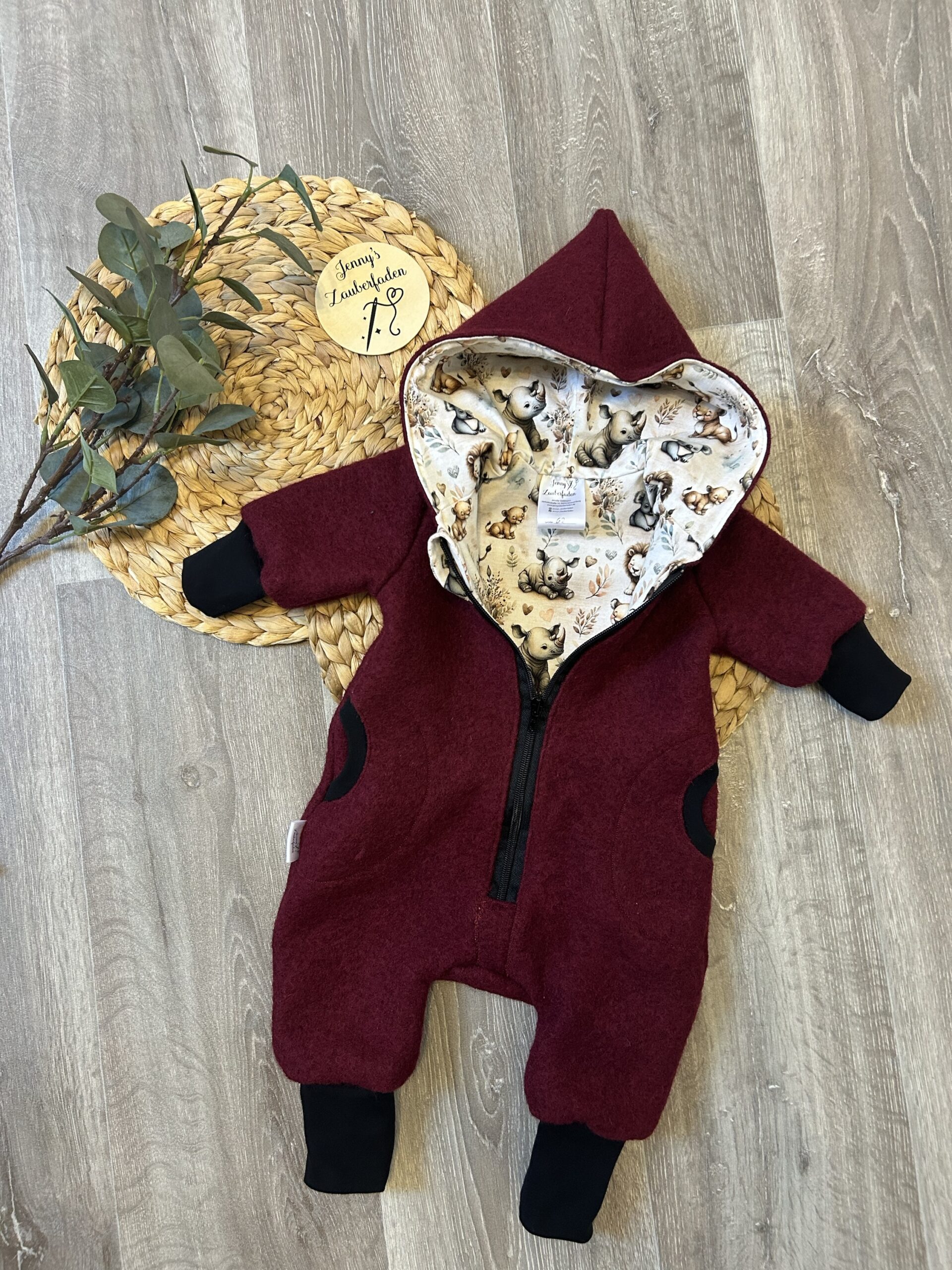 Walkoverall gefüttert | mit eigenen Stoff Auswahl