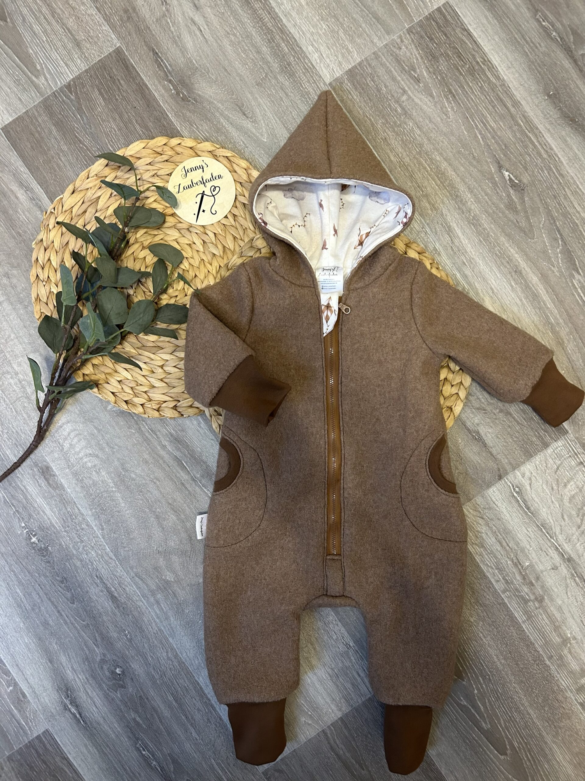 Walkoverall gefüttert | mit eigenen Stoff Auswahl – Bild 2