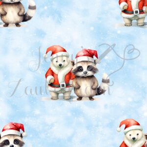 Winterfreunde im Weihnachtszauber