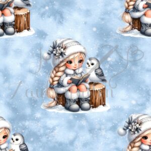 Wintermärchen mit Eule