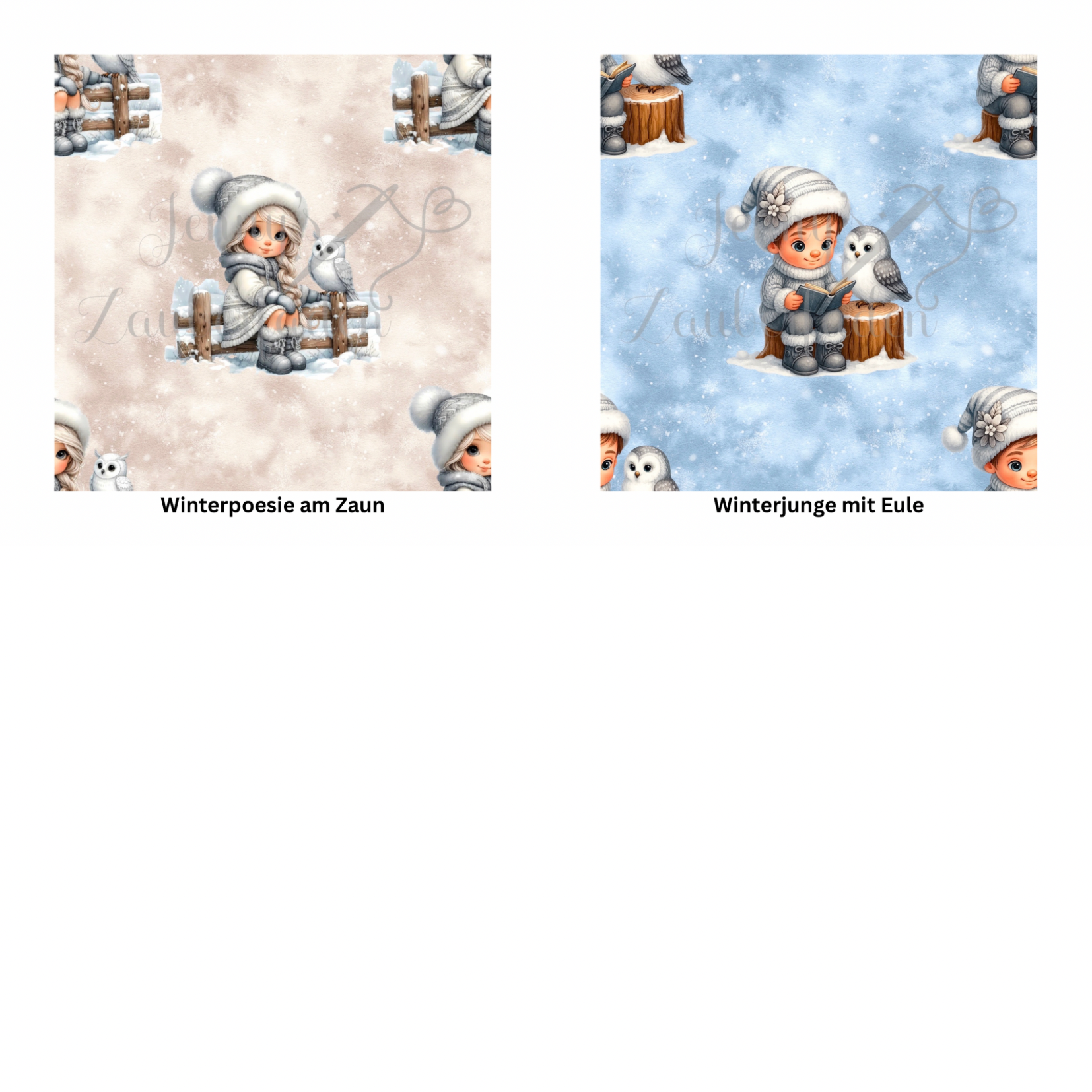 Girly-Sweater | mit eigenen Weihnachts Stoff Auswahl – Bild 13