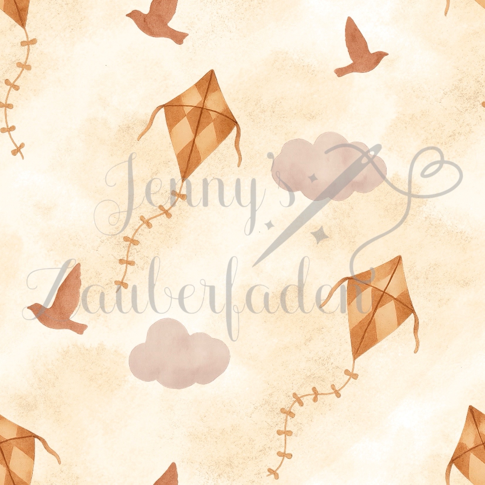 Drachen, Vögel & Wolken